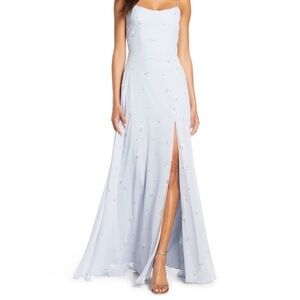 Jenny Yoo Long Bridesmaid Dress Kiara Print Size 4